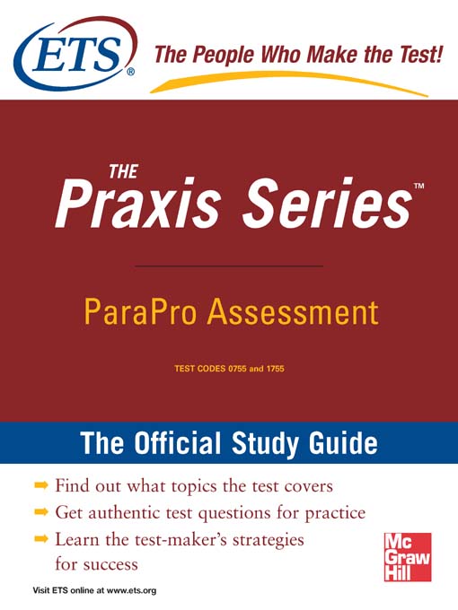 Title details for ParaPro Assessment by Educational Testing Service - Wait list